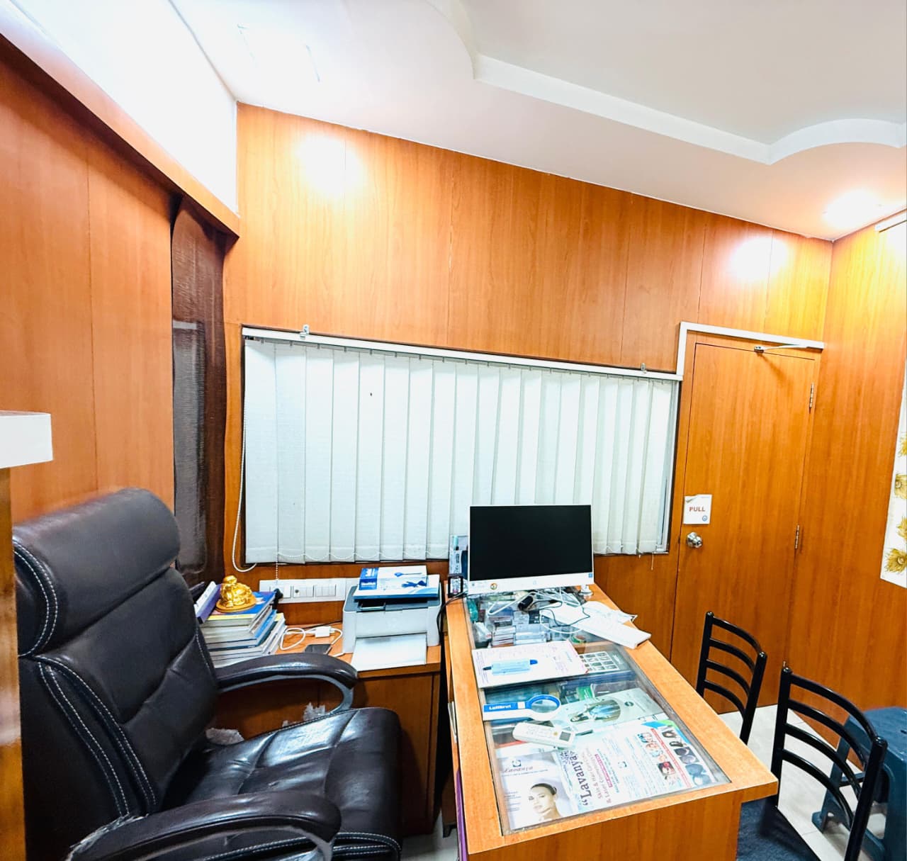 Doctor consultation desk at Lavanya clinic